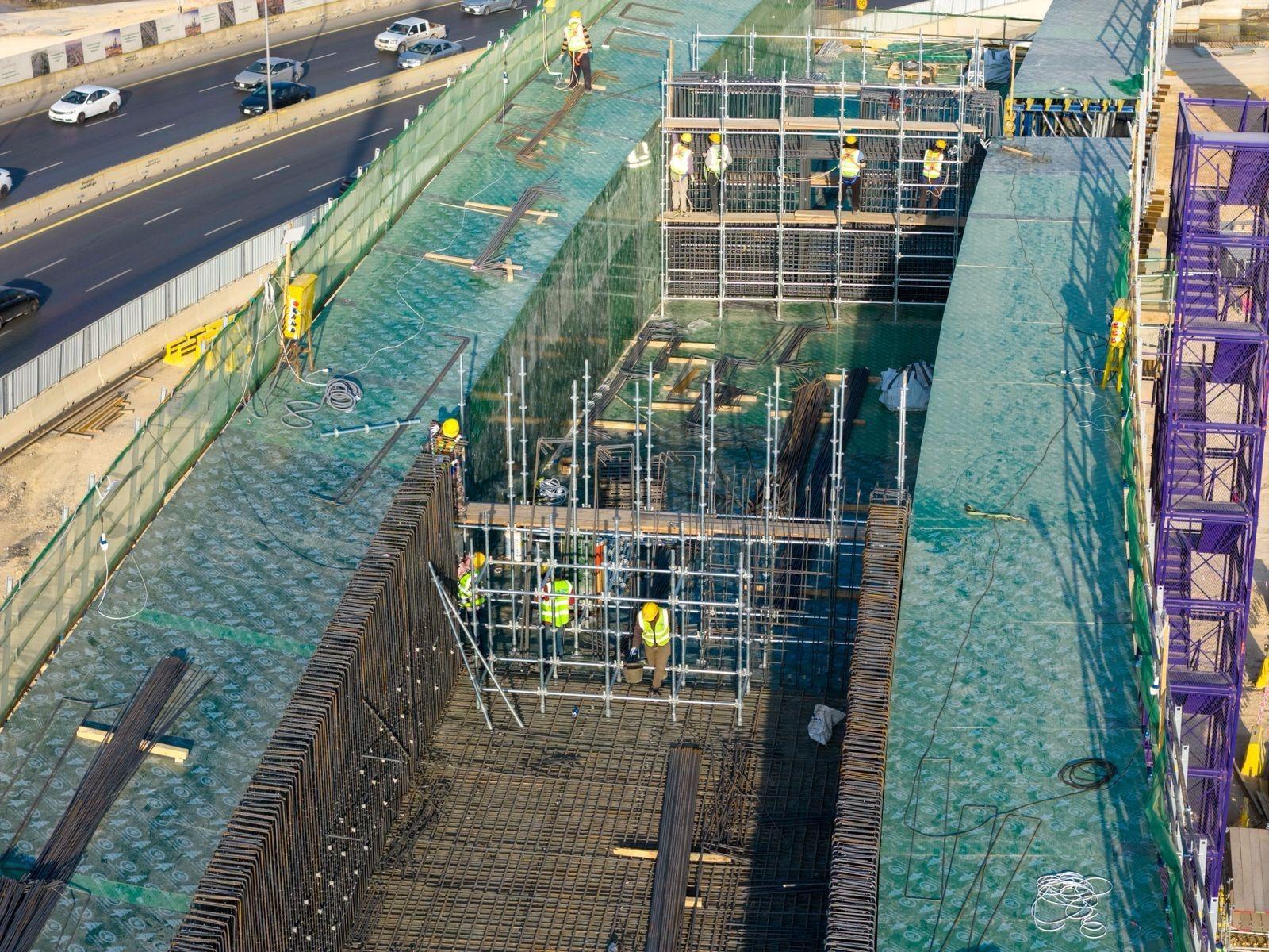 Development of Al-Thumamah and Othman Bin Affan Intersection in Riyadh - 2